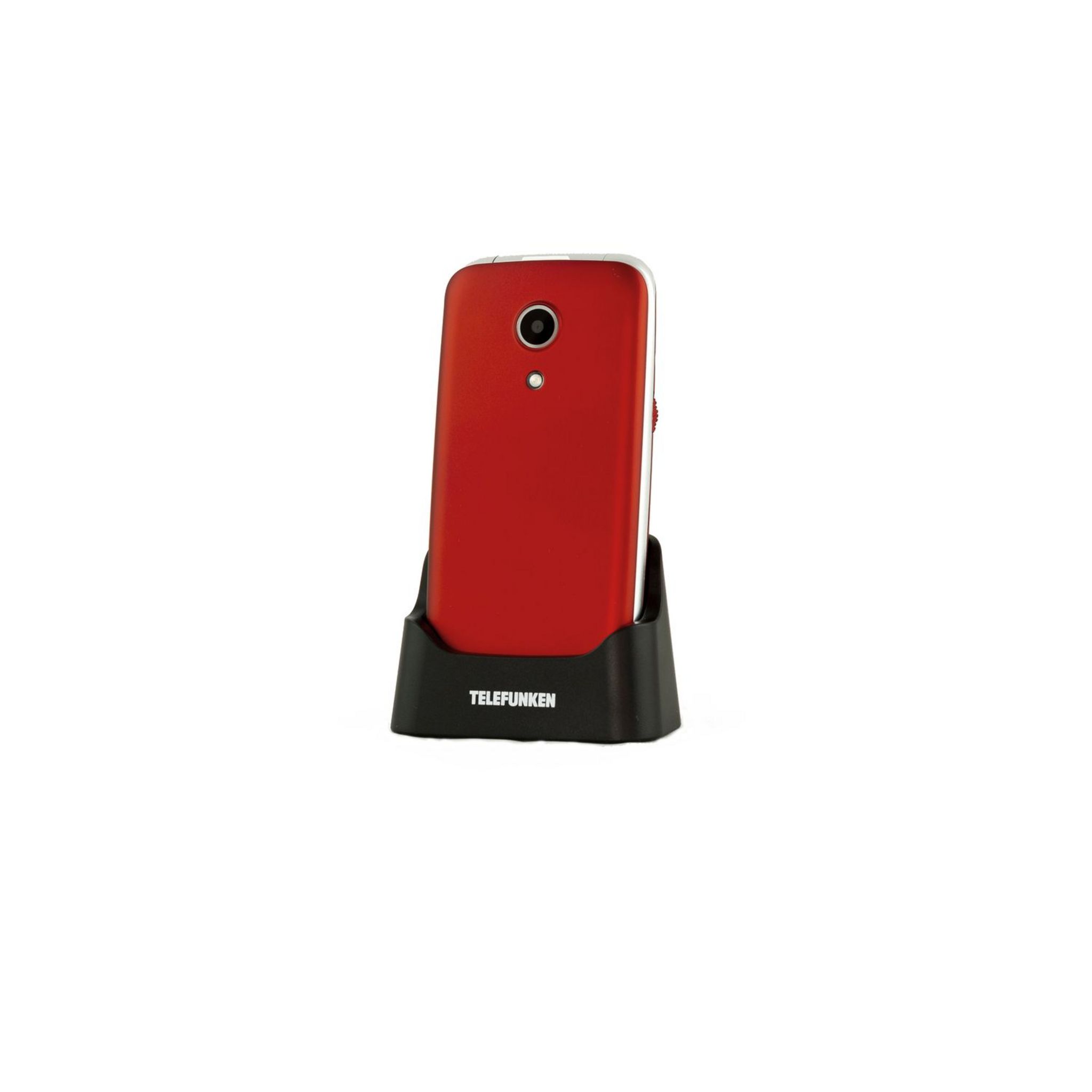 Voir la diapositive 3 : TELEFUNKEN Téléphone mobile TM210 - Rouge