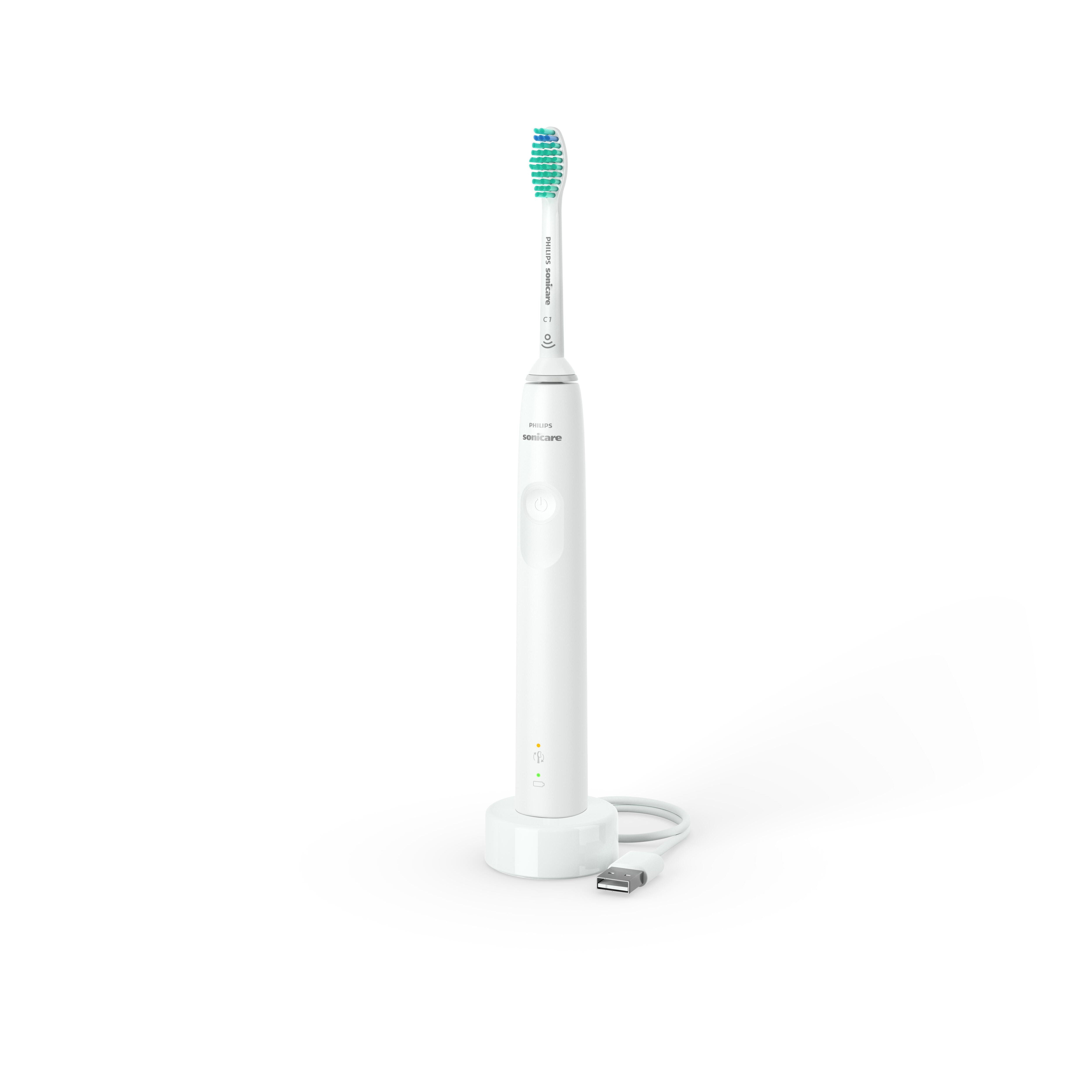 PHILIPS Brosse à dents électrique HX3673/13 - Blanc