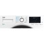 Voir la diapositive 4 : BEKO Lave linge séchant hublot HWD7527WW, 7 kg lavage, 5 kg séchage, 1200 T/min, Condensation, C