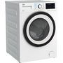 Voir la diapositive 5 : BEKO Lave linge séchant hublot HWD7527WW, 7 kg lavage, 5 kg séchage, 1200 T/min, Condensation, C
