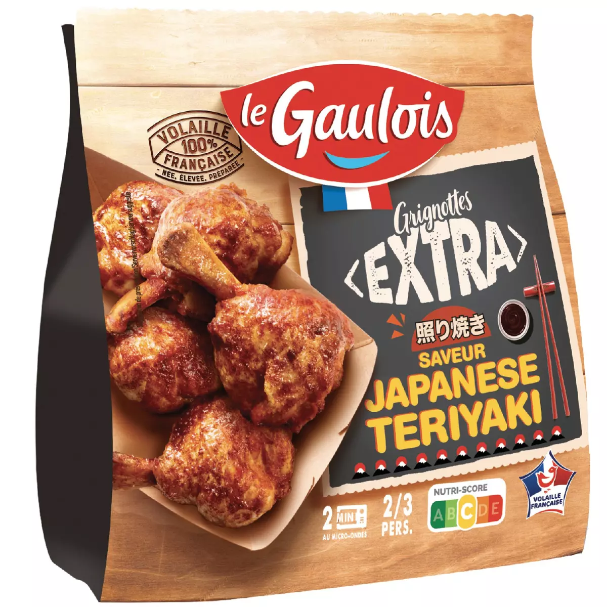 LE GAULOIS Grignottes de poulet extra saveur Japanese Teriyaki 250g