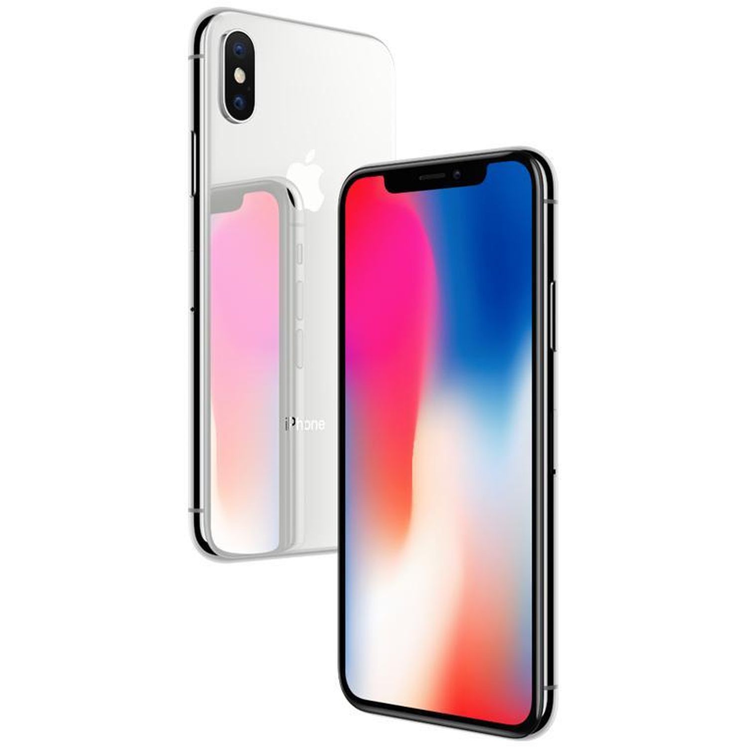 Voir la diapositive 4 : SLP iPhone X reconditionné 256GO Grade B - Silver