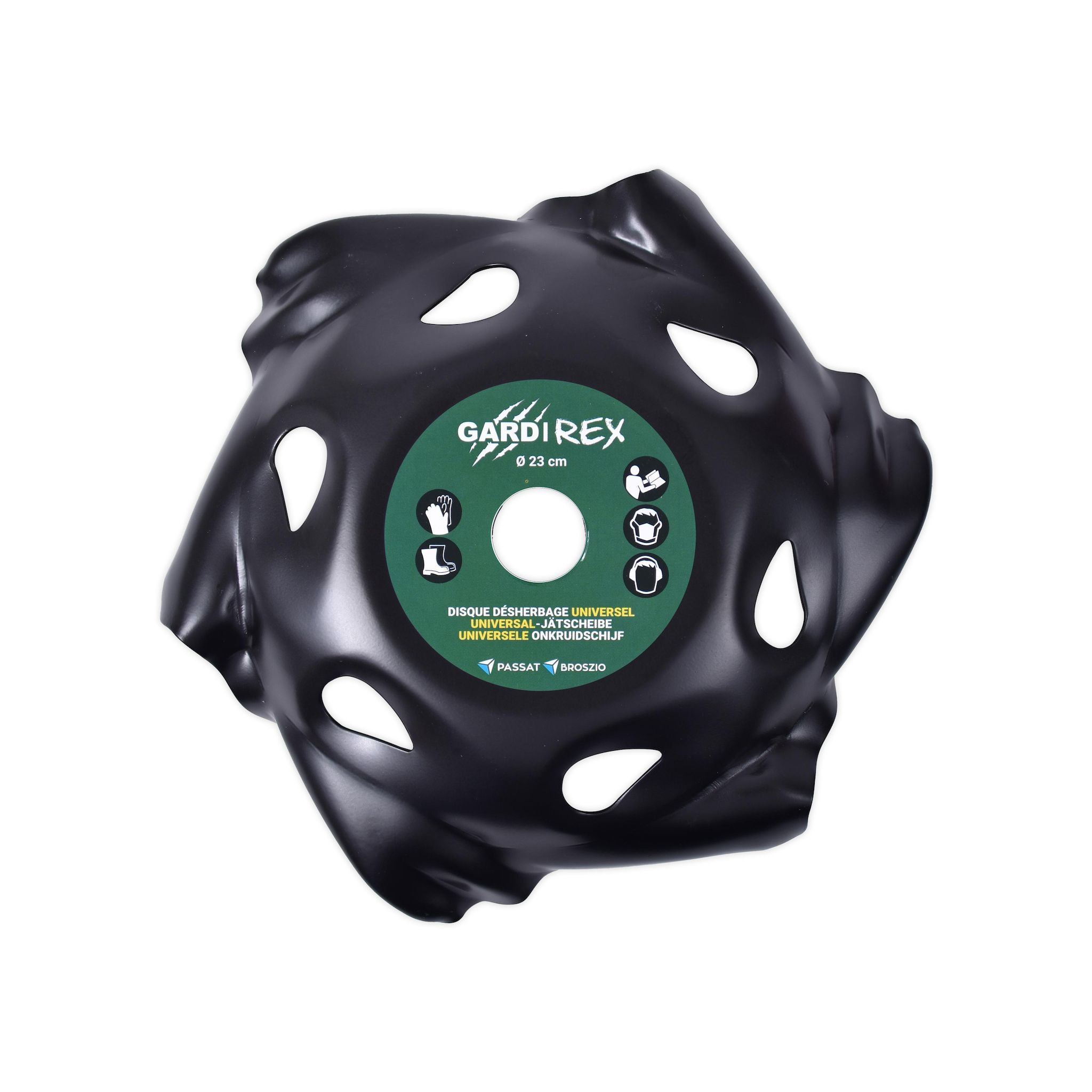 GARDIREX Disque de désherbage pour débroussailleuse 23 cm