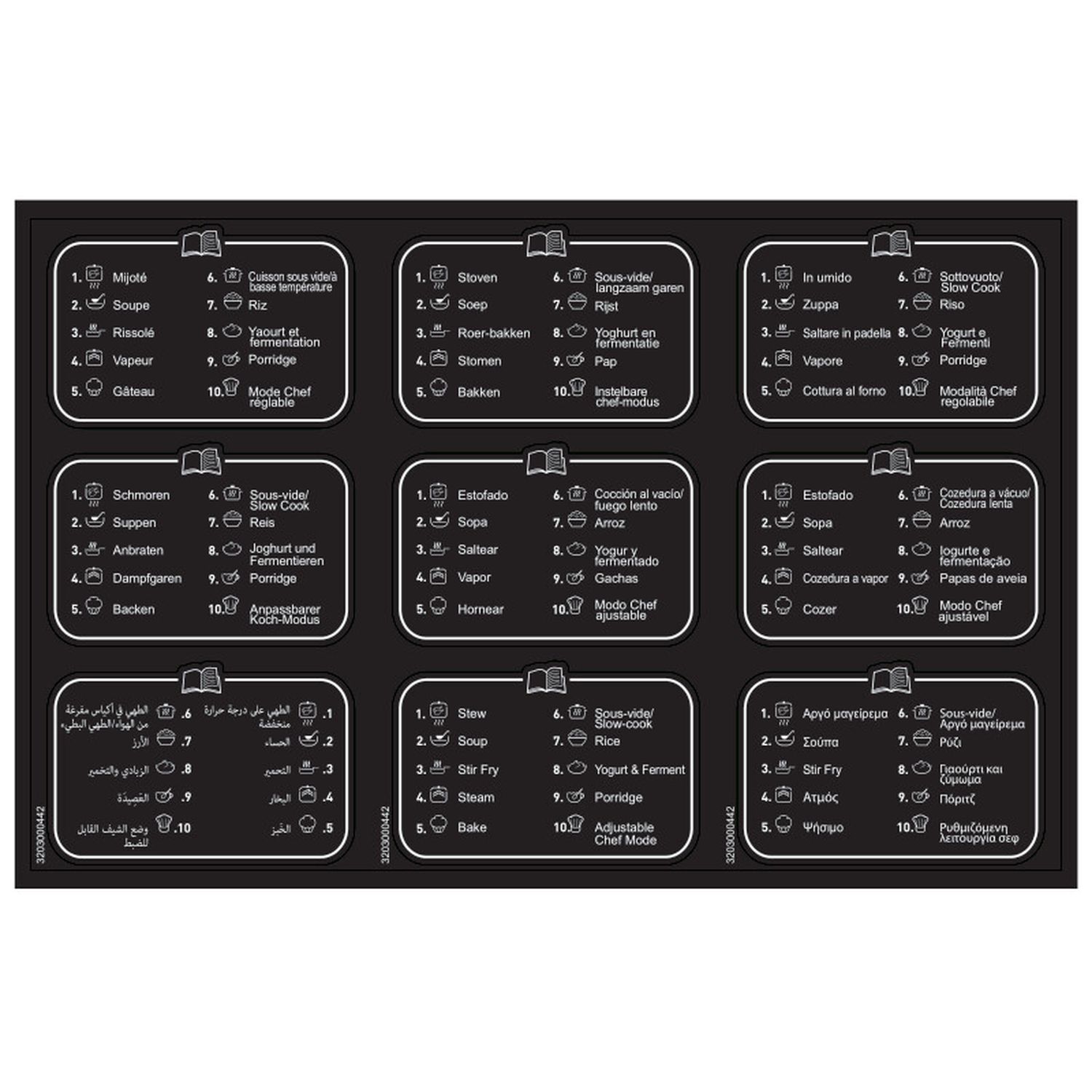 Voir la diapositive 6 : MOULINEX Multicuiseur rapide TURBO CUISINE CE754810 - Noir
