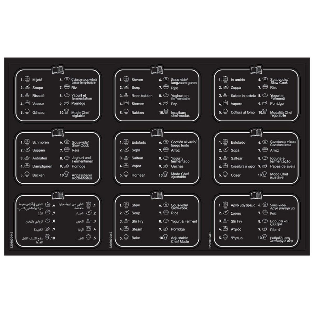 MOULINEX Multicuiseur rapide TURBO CUISINE CE754810 - Noir