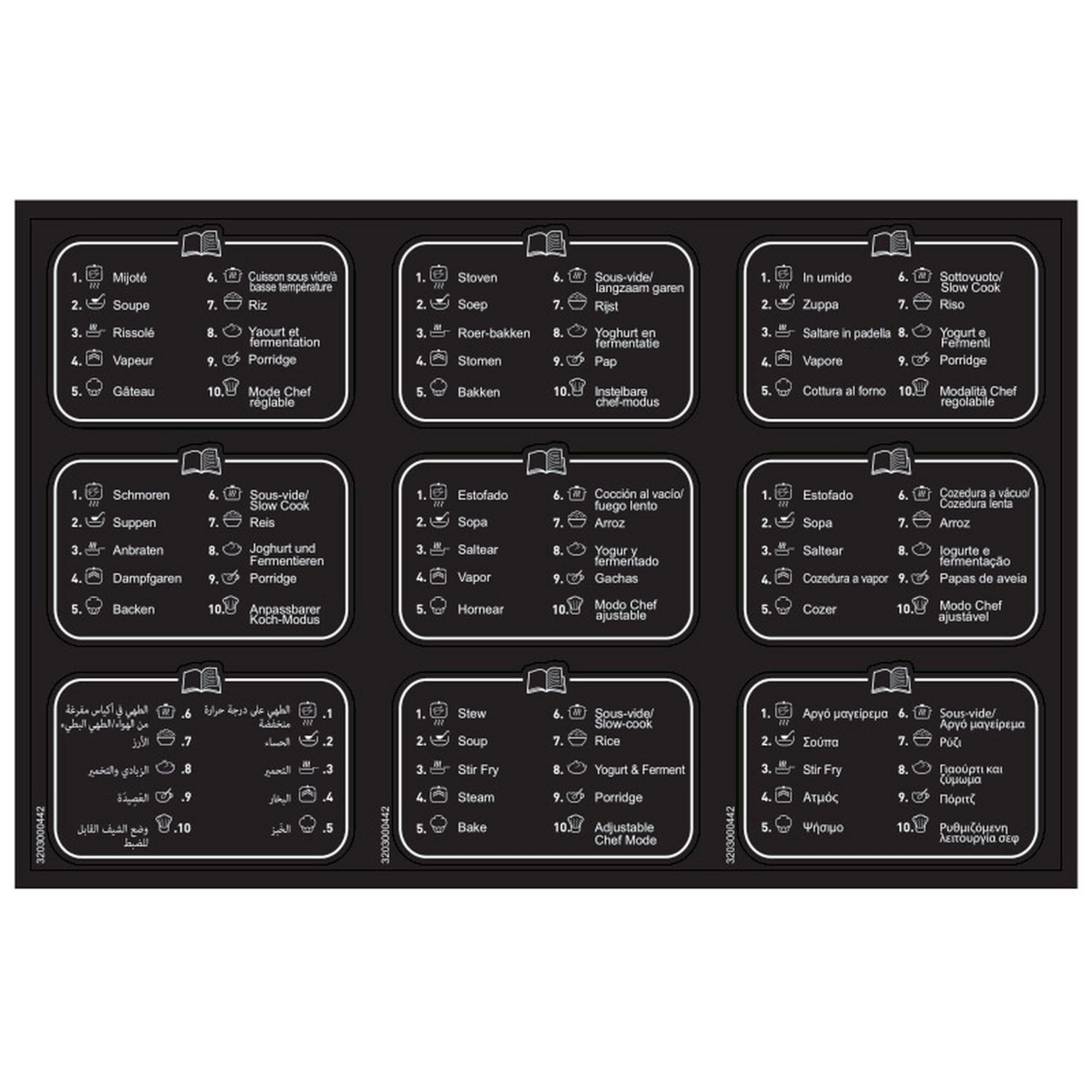 Voir la diapositive 6 : MOULINEX Multicuiseur rapide TURBO CUISINE CE754810 - Noir