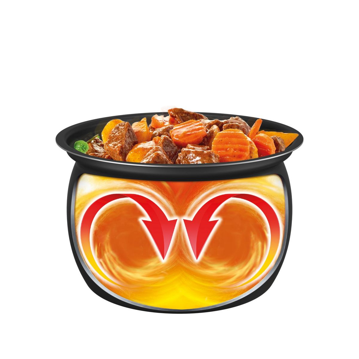 MOULINEX Multicuiseur rapide TURBO CUISINE CE754810 - Noir