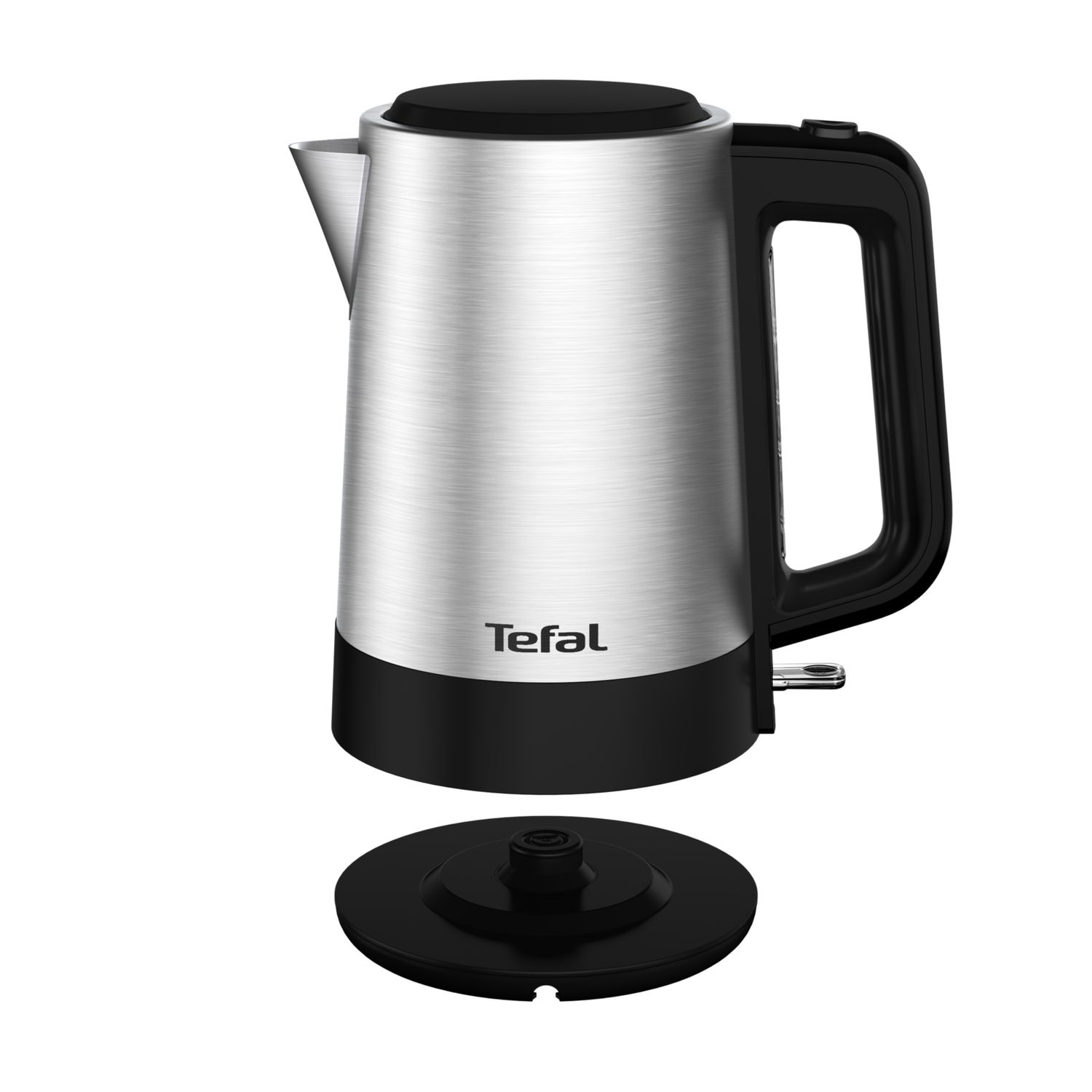 Voir la diapositive 2 : TEFAL Bouilloire électrique BI520D10 - Inox