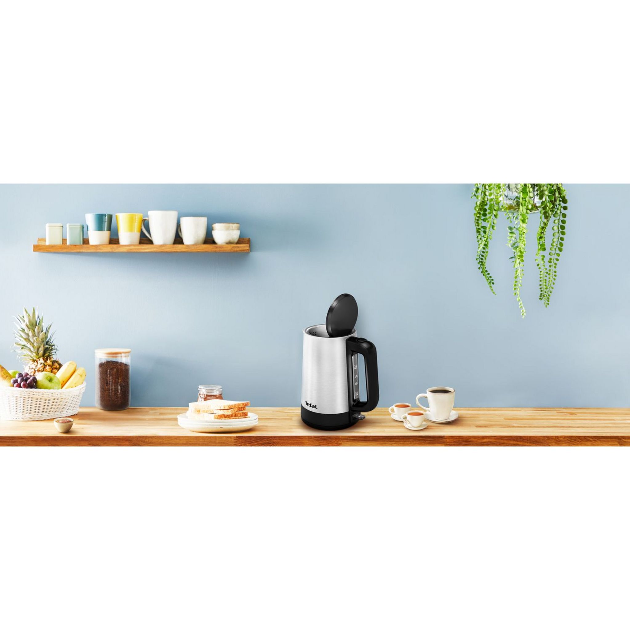 Voir la diapositive 6 : TEFAL Bouilloire électrique BI520D10 - Inox