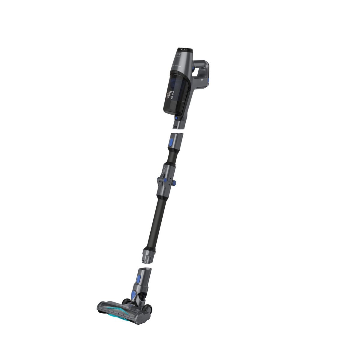 ROWENTA Aspirateur balai flexible RH6971WO - Gris