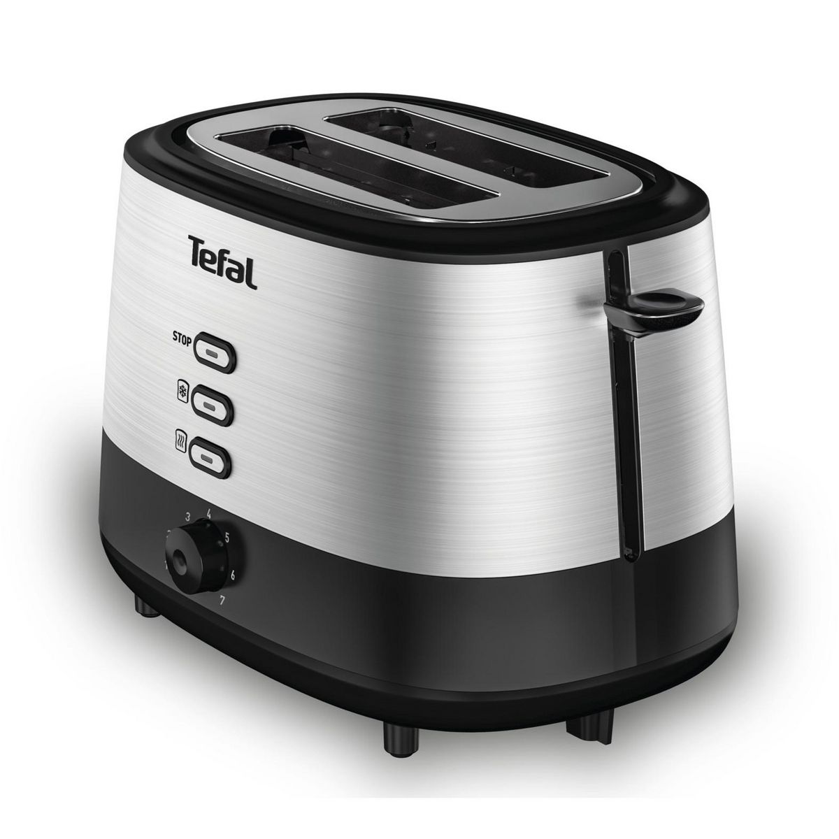 TEFAL Grille pain TT520D10 - Inox