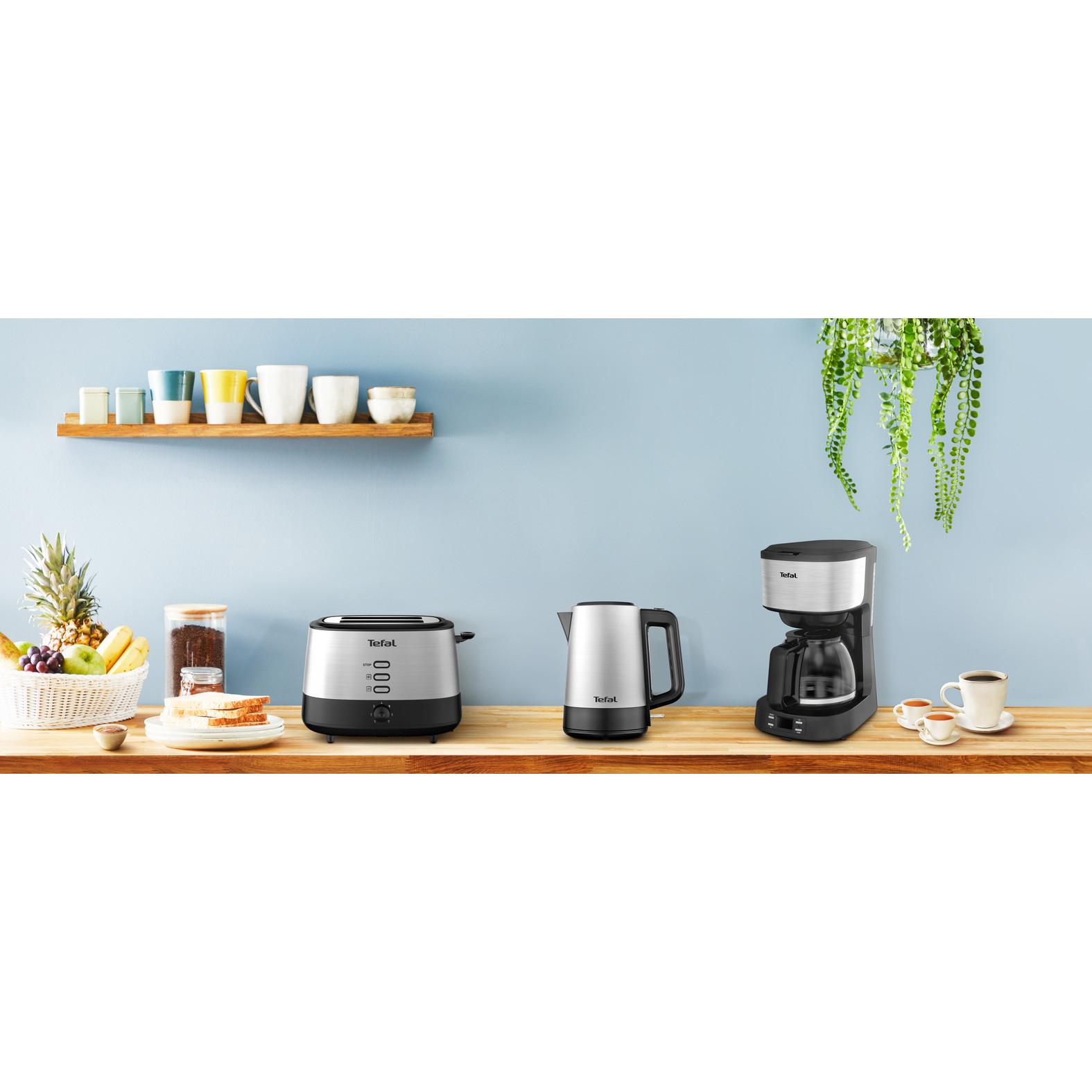 Voir la diapositive 6 : TEFAL Grille pain TT520D10 - Inox
