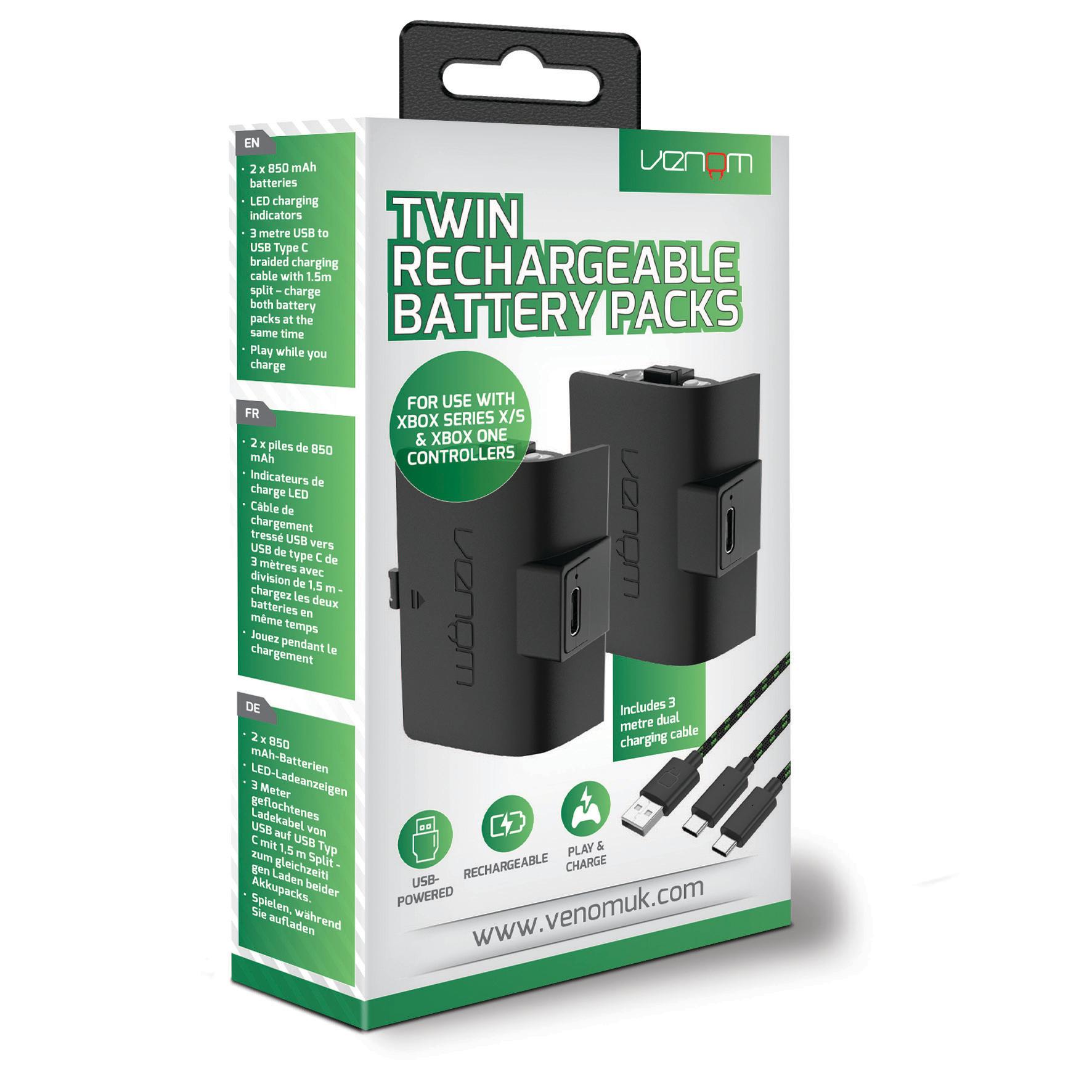 Voir la diapositive 6 : Lot de 2 Batteries Manette Xbox Series X/S
