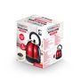 Voir la diapositive 10 : KITCHENCOOK Bouilloire électrique TEAKETTLE R - Rouge Inox