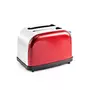 KITCHENCOOK Grille pain FAMILY - Inox rouge