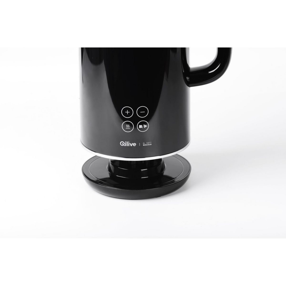 QILIVE Bouilloire électrique 600094687 température réglable - Noir Acier inoxydable