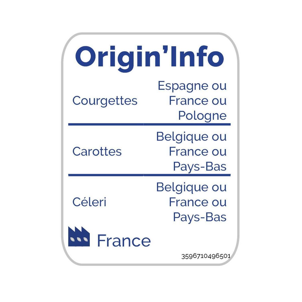 AUCHAN BIO Julienne de légumes 3 portions 600g