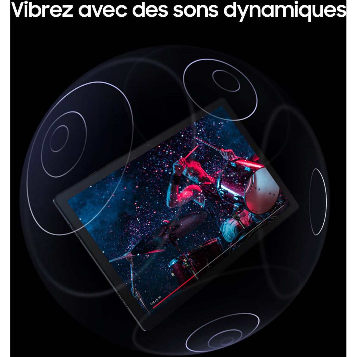 SAMSUNG Tablette GALAXY TAB A8 10.5" 32GO Gris