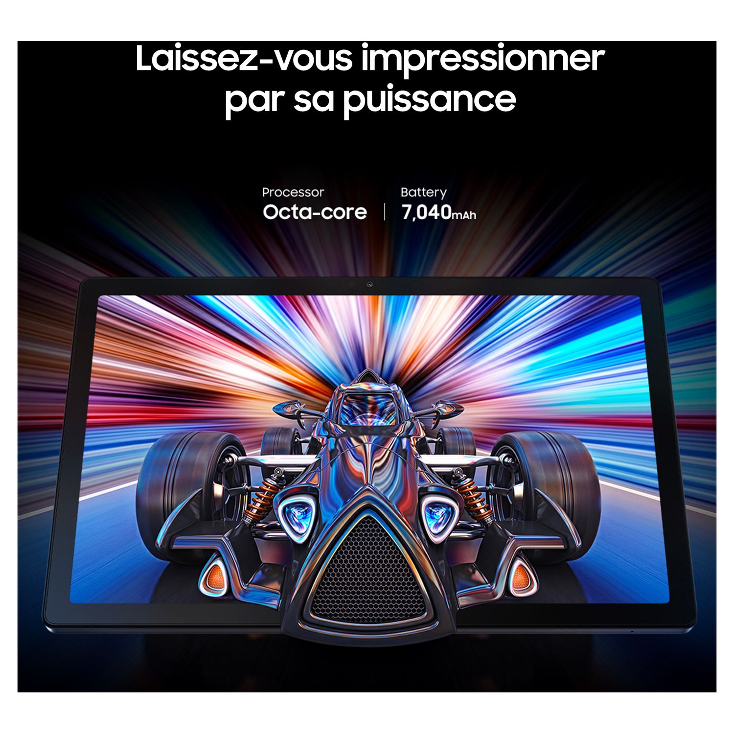 Voir la diapositive 6 : SAMSUNG Tablette GALAXY TAB A8 10.5" 32GO AGT - Argent