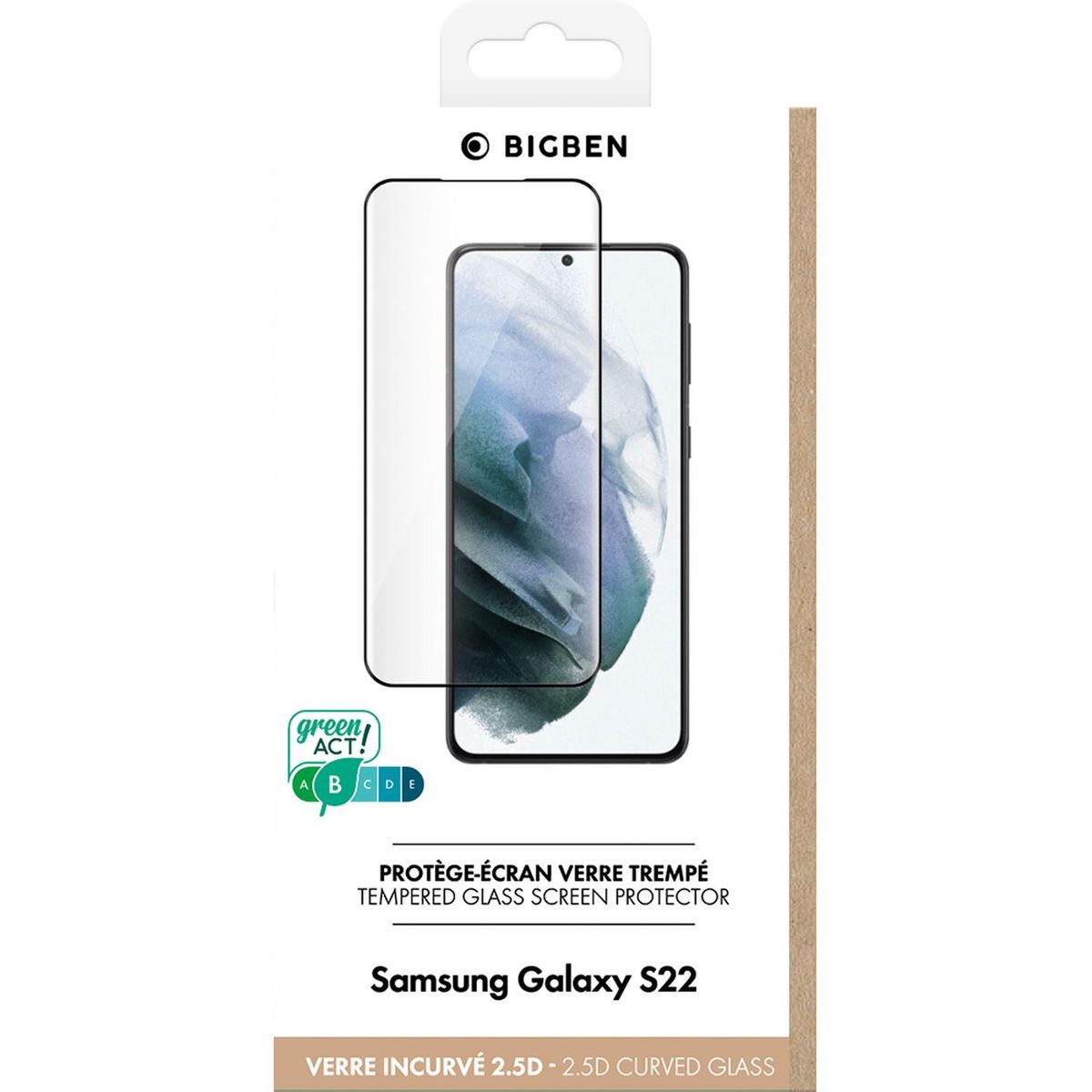 BIGBEN Film de protection pour Samsung Galaxy S22+ 5G