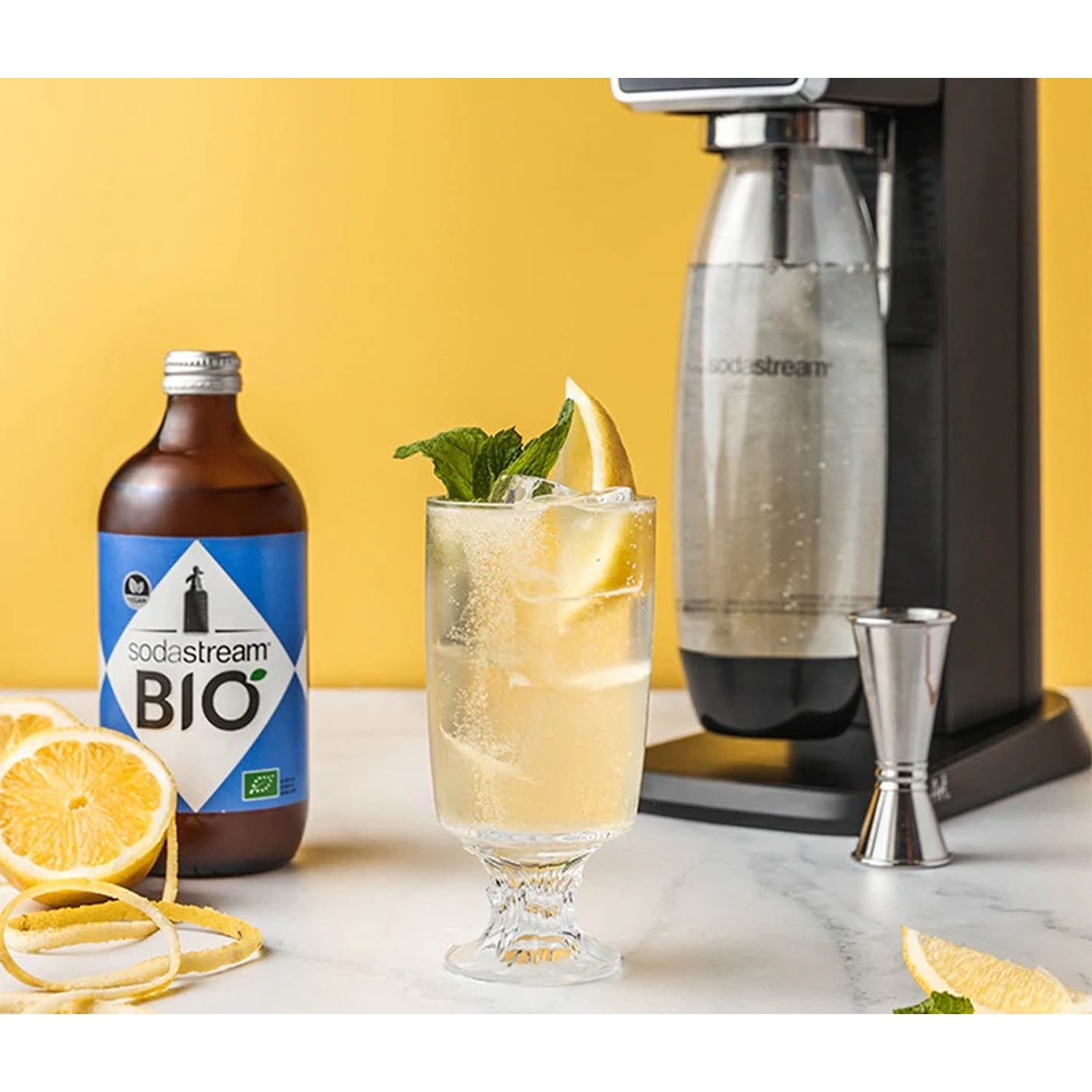 Voir la diapositive 3 : SODASTREAM Sirop Bio limonade 30011353 - Bleu