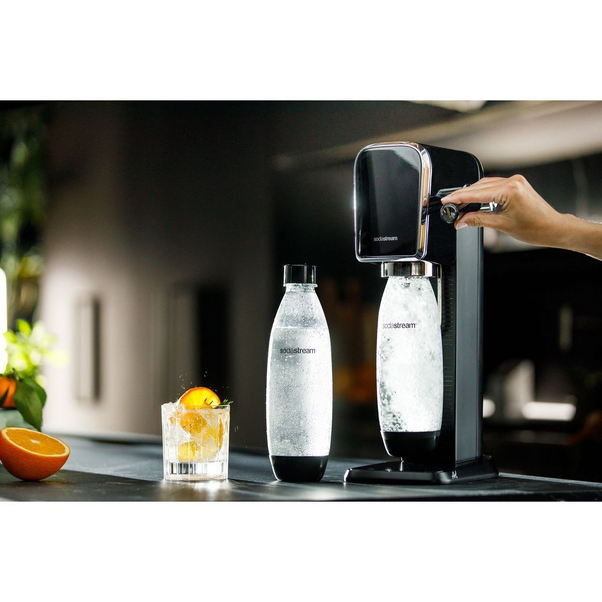 SODASTREAM Machine à gazéifier ART - Noir