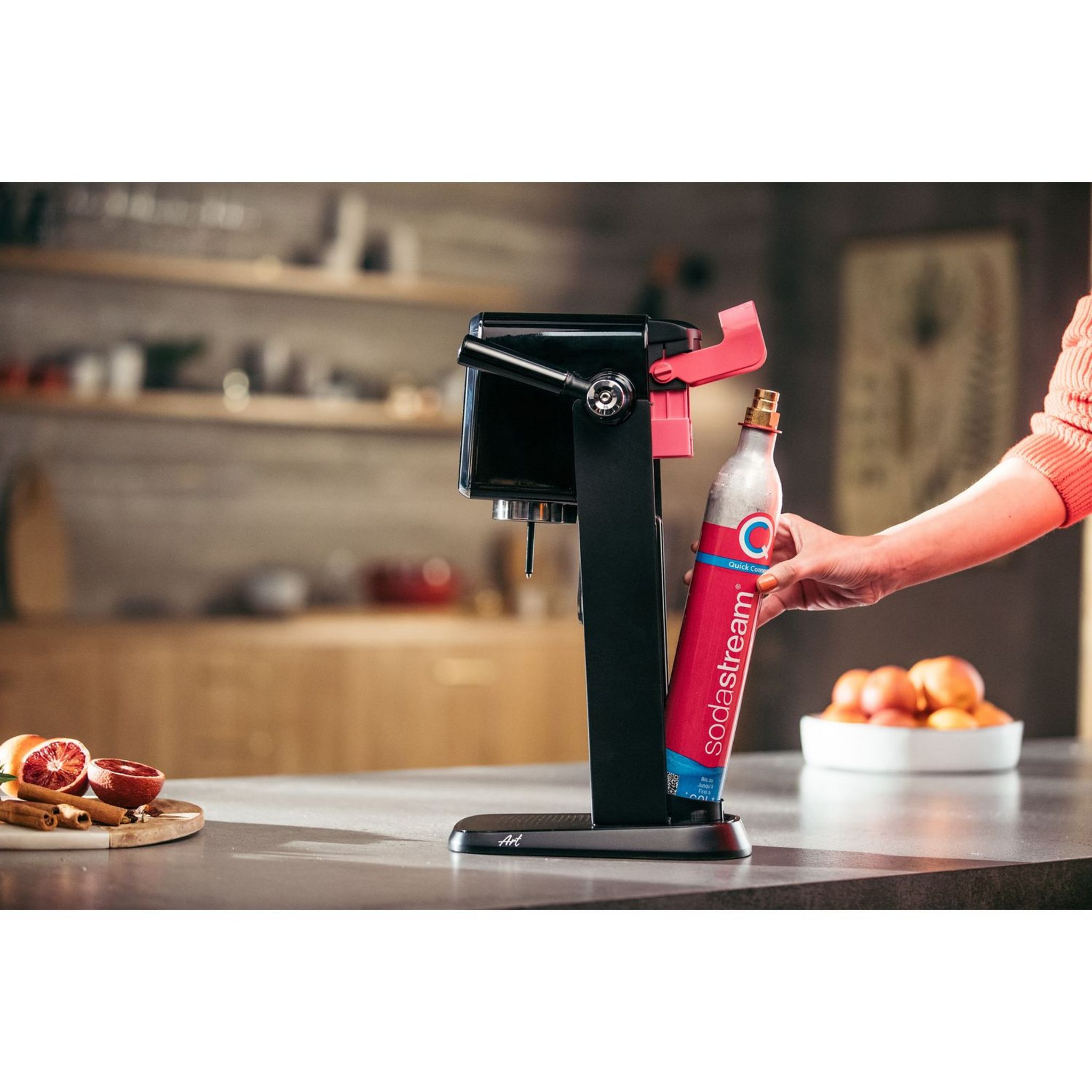 Voir la diapositive 10 : SODASTREAM Machine à gazéifier ART - Noir