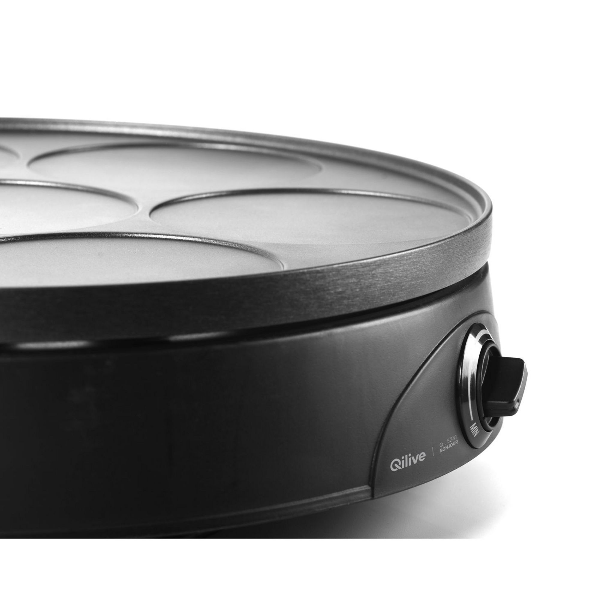 Voir la diapositive 3 : QILIVE Crêpière Q.5241 - Noir