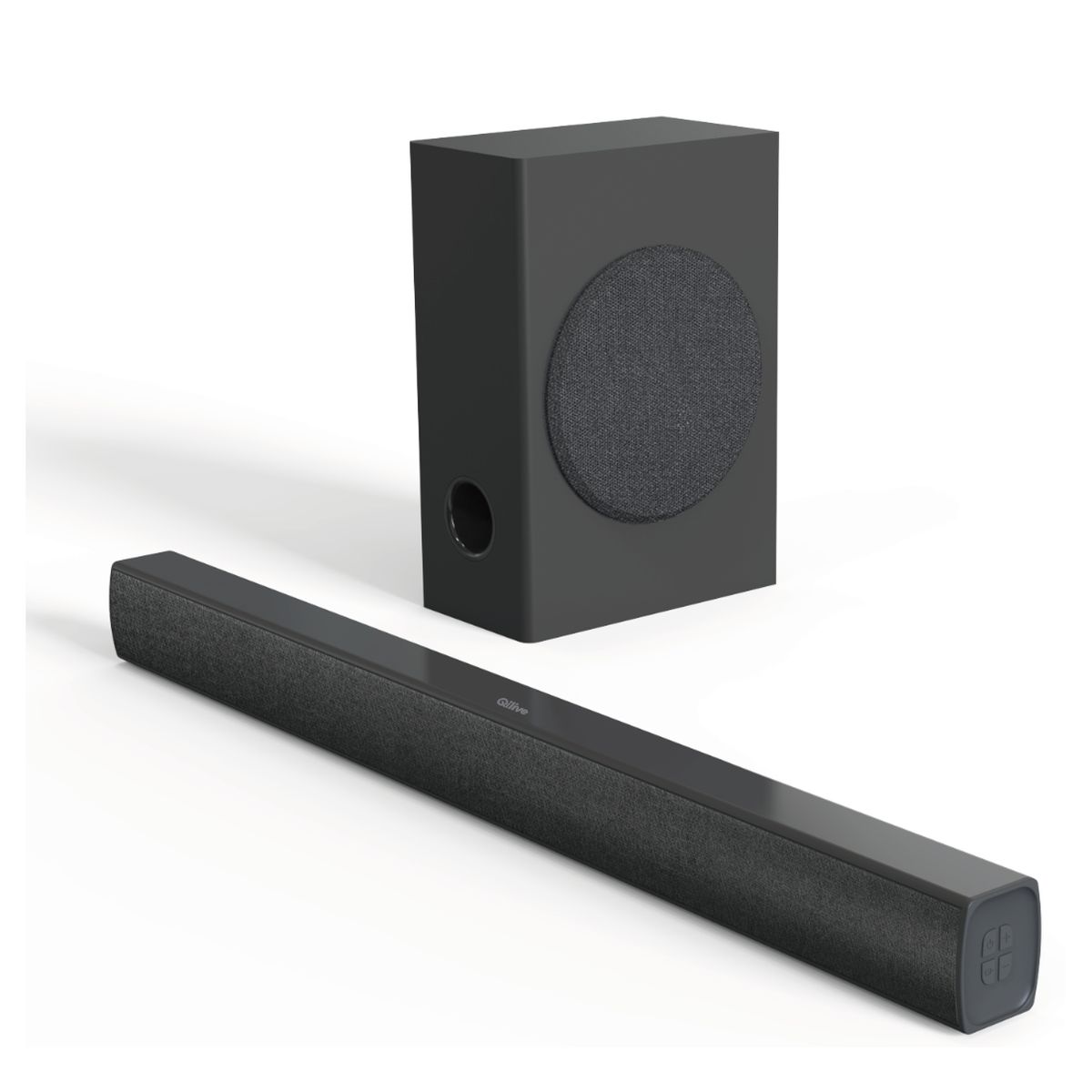 Voir la diapositive 7 : QILIVE Barre de son 2.1 Q1514 