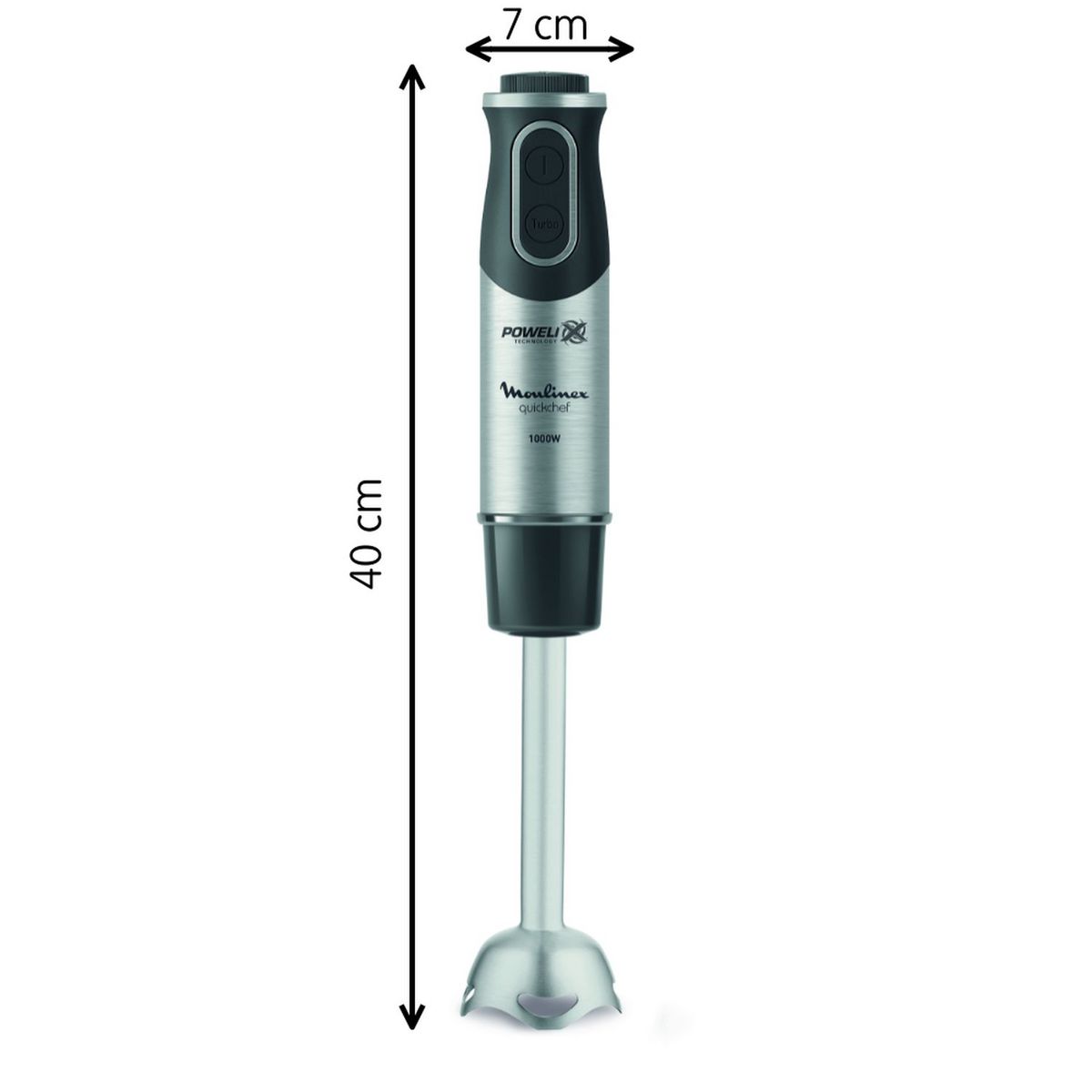 MOULINEX Mixeur plongeant  DD65S810 - Silver