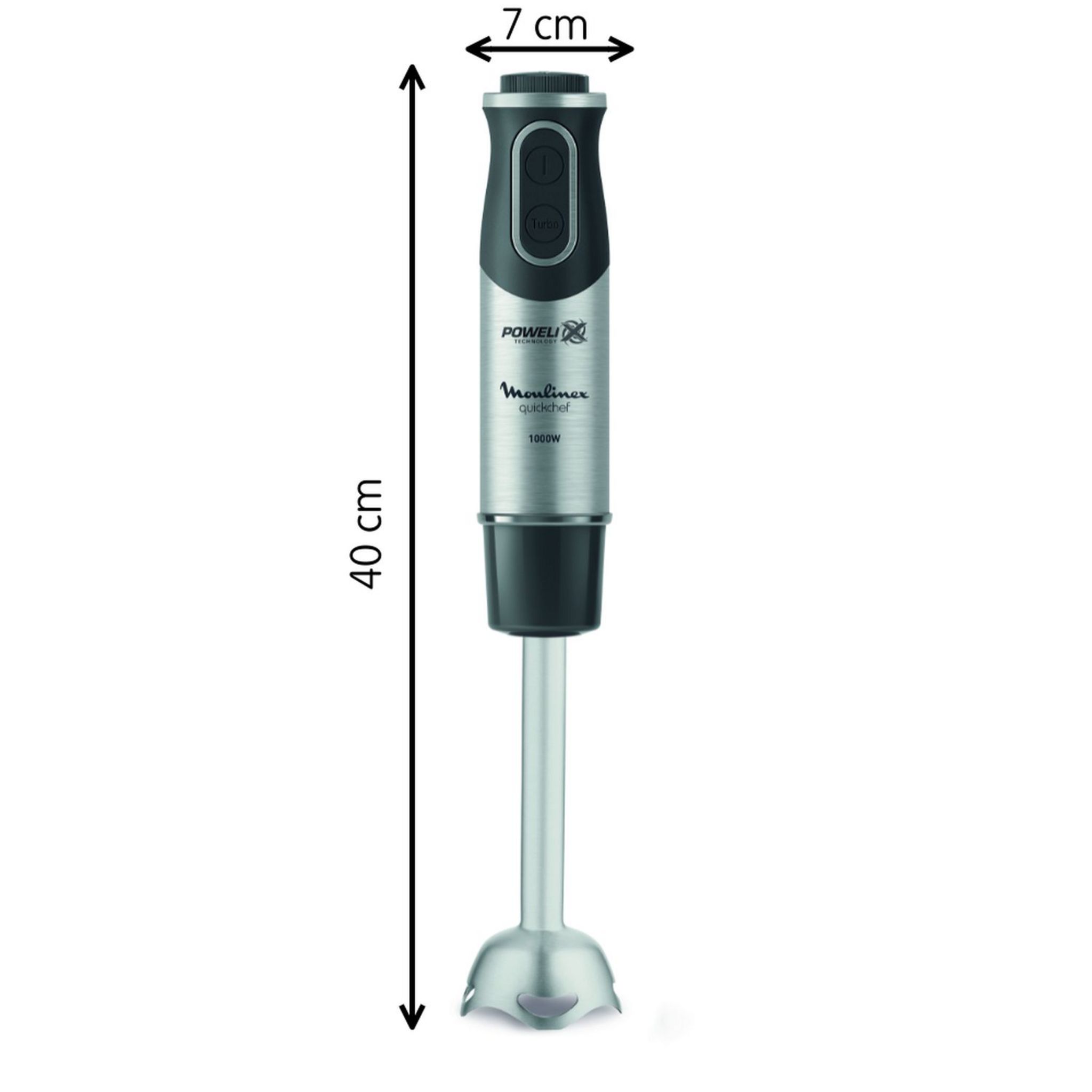Voir la diapositive 16 : MOULINEX Mixeur plongeant  DD65S810 - Silver