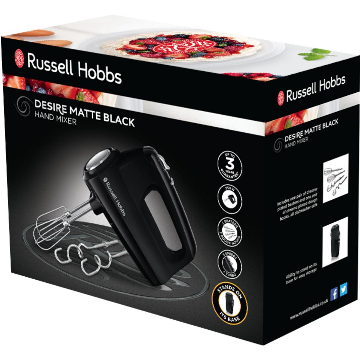 RUSSELL HOBBS Batteur électrique 24672-56 - Noir