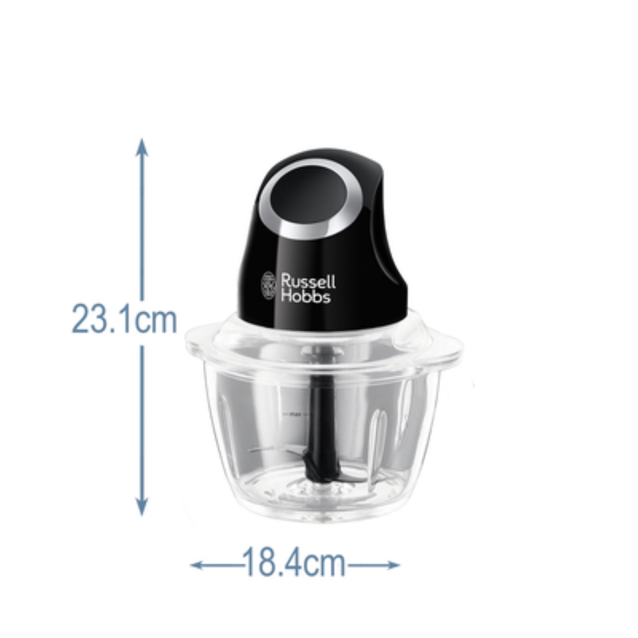 Voir la diapositive 4 : RUSSELL HOBBS Mini hachoir 24662-56 - Noir
