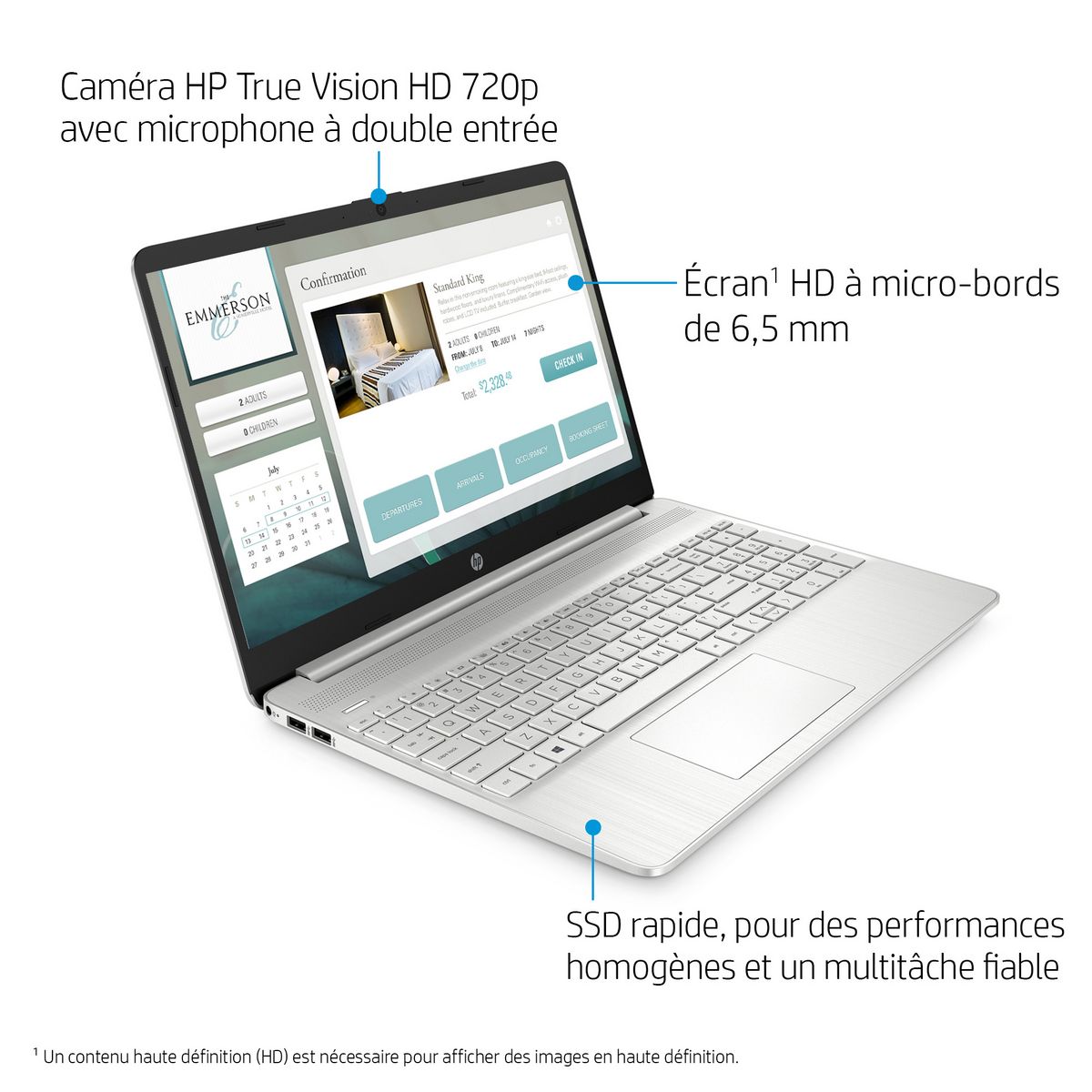 HP Ordinateur portable 15S-EQ2061NF