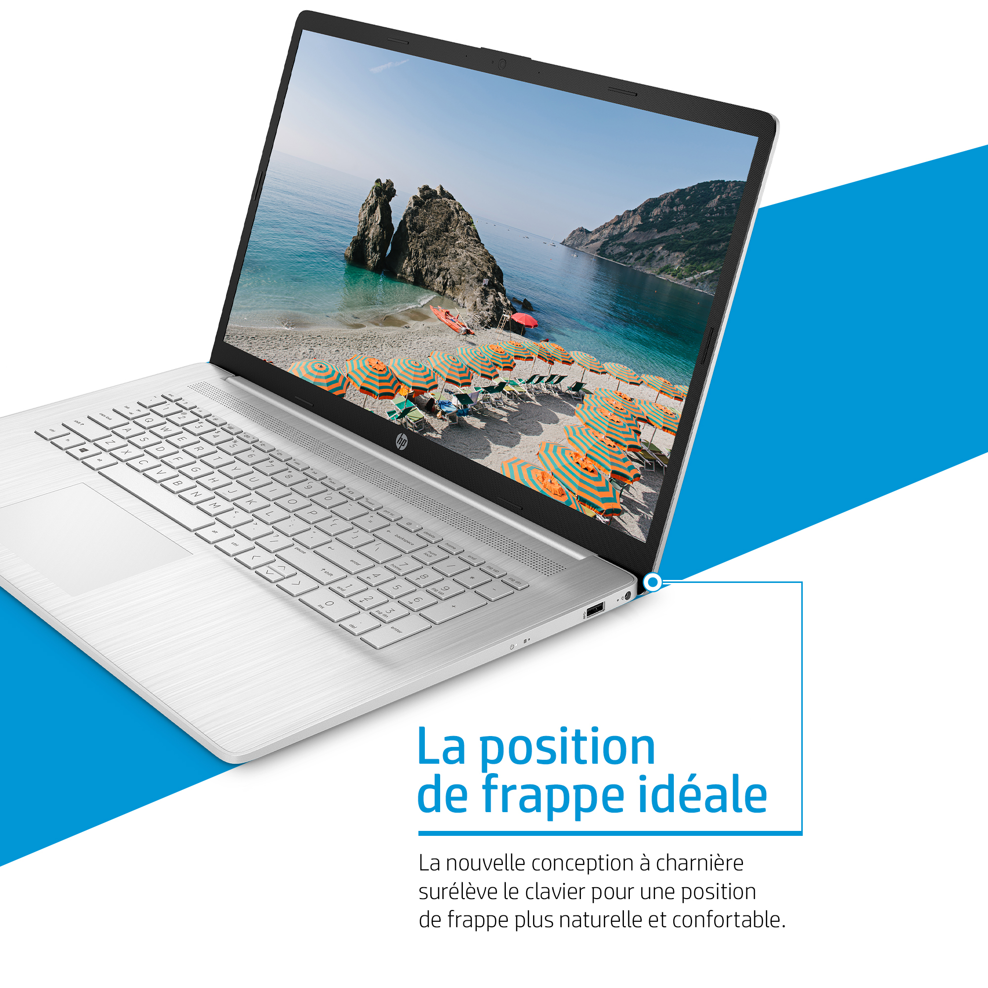 Voir la diapositive 3 : HP Ordinateur portable 17-CP0290NF