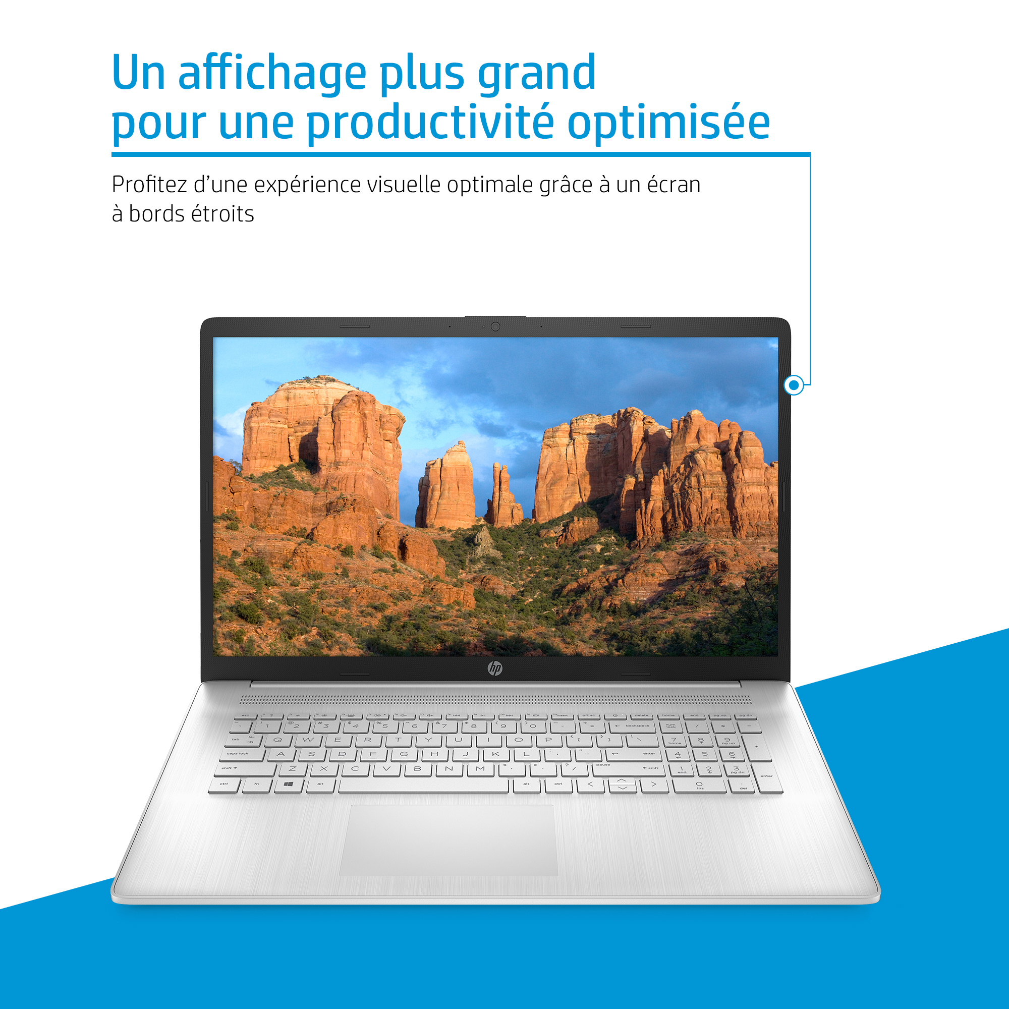 Voir la diapositive 5 : HP Ordinateur portable 17-CP0290NF