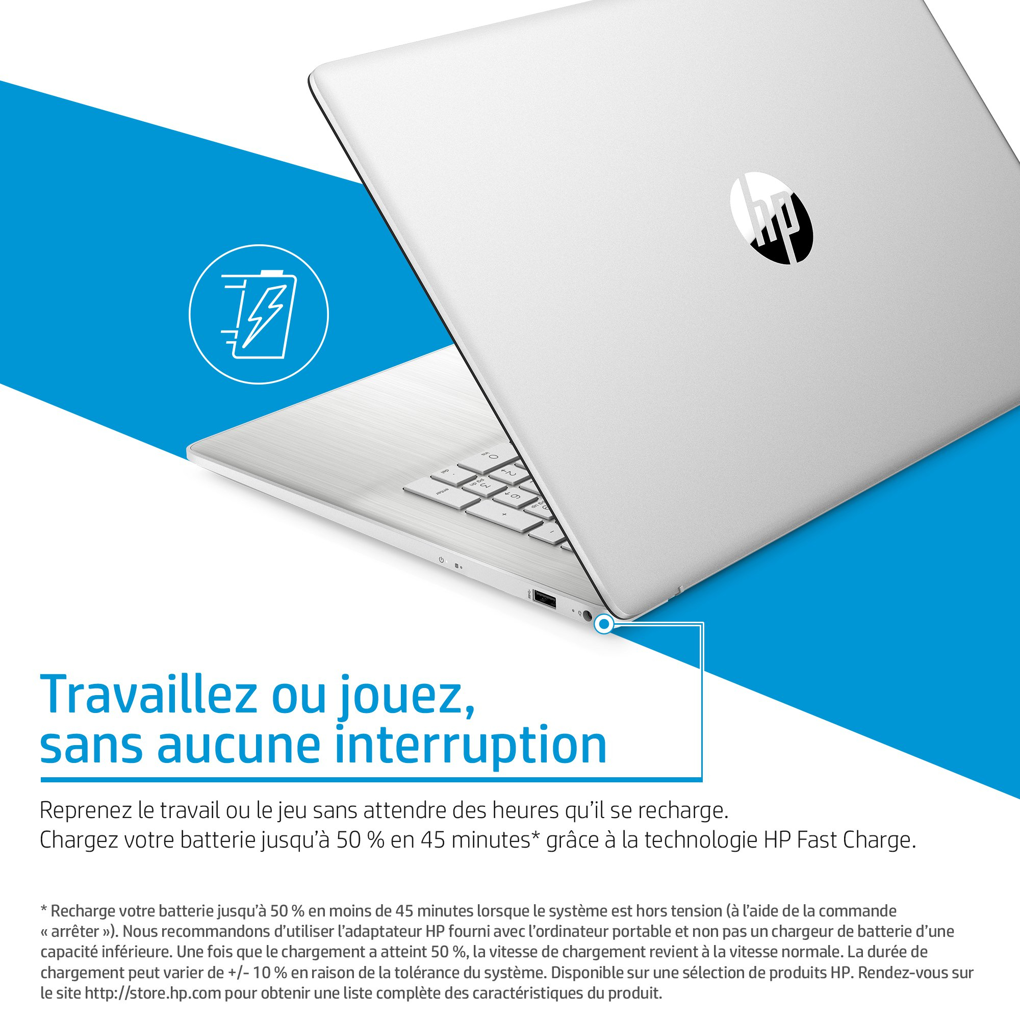 Voir la diapositive 8 : HP Ordinateur portable 17-CP0290NF