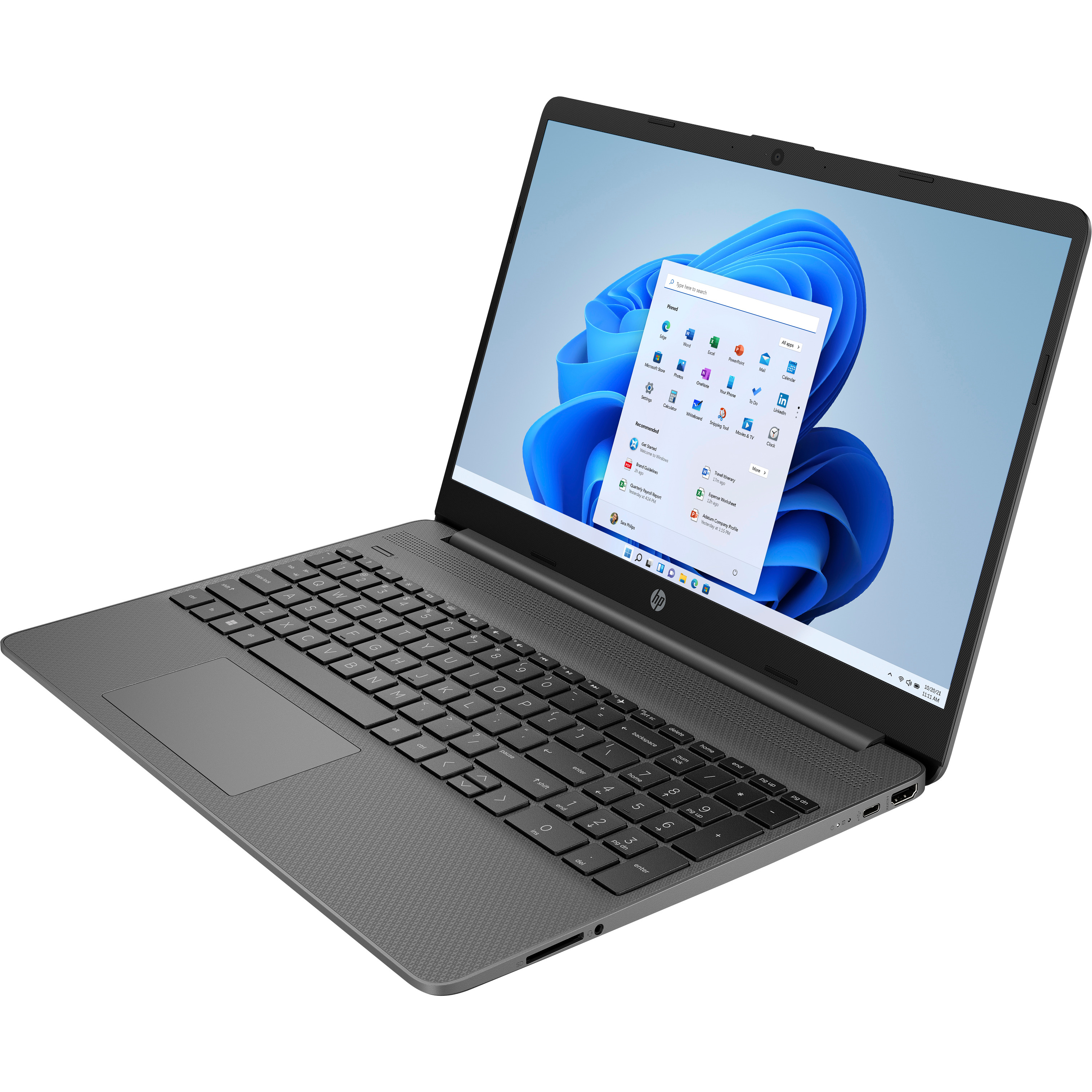 Voir la diapositive 3 : HP Ordinateur portable 15S-EQ2066NF