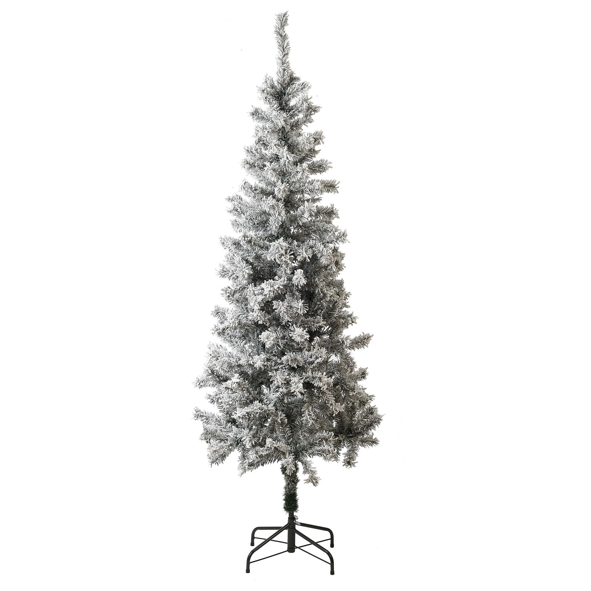 ACTUEL Sapin de Noël artificiel effet enneigé 180 cm pas cher Auchan.fr