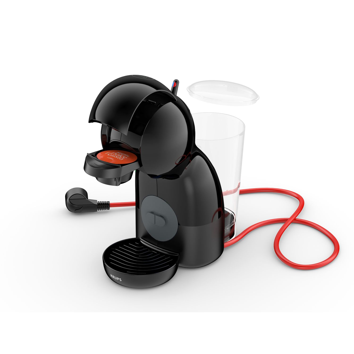 Voir la diapositive 14 : KRUPS Cafetière à dosette YY4754FD - Noir
