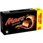 MARS  Barre glacée au chocolat et caramel  12 pièces 480g