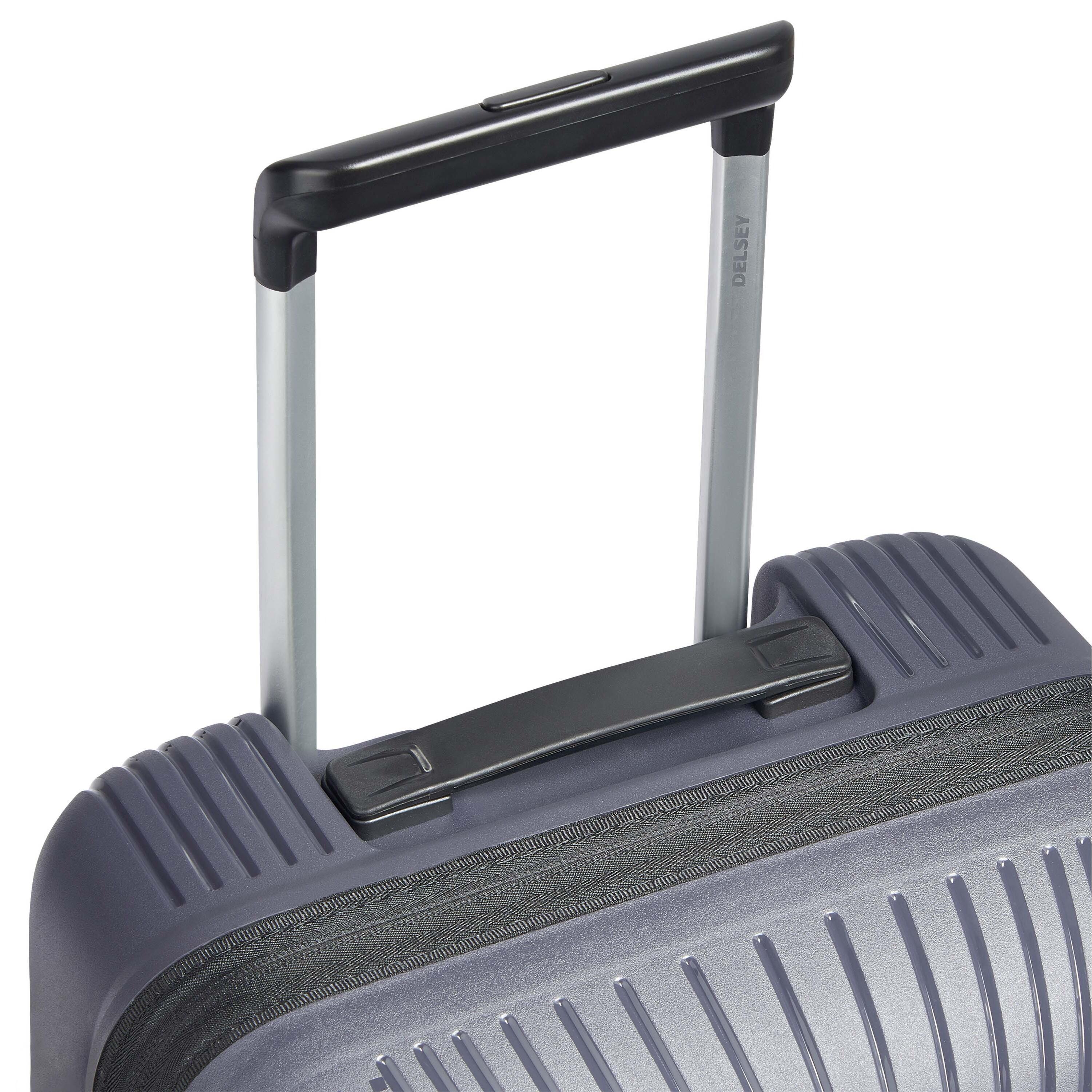 Voir la diapositive 3 : DELSEY Valise rigide 66cm 8 roues ORDENER - gris