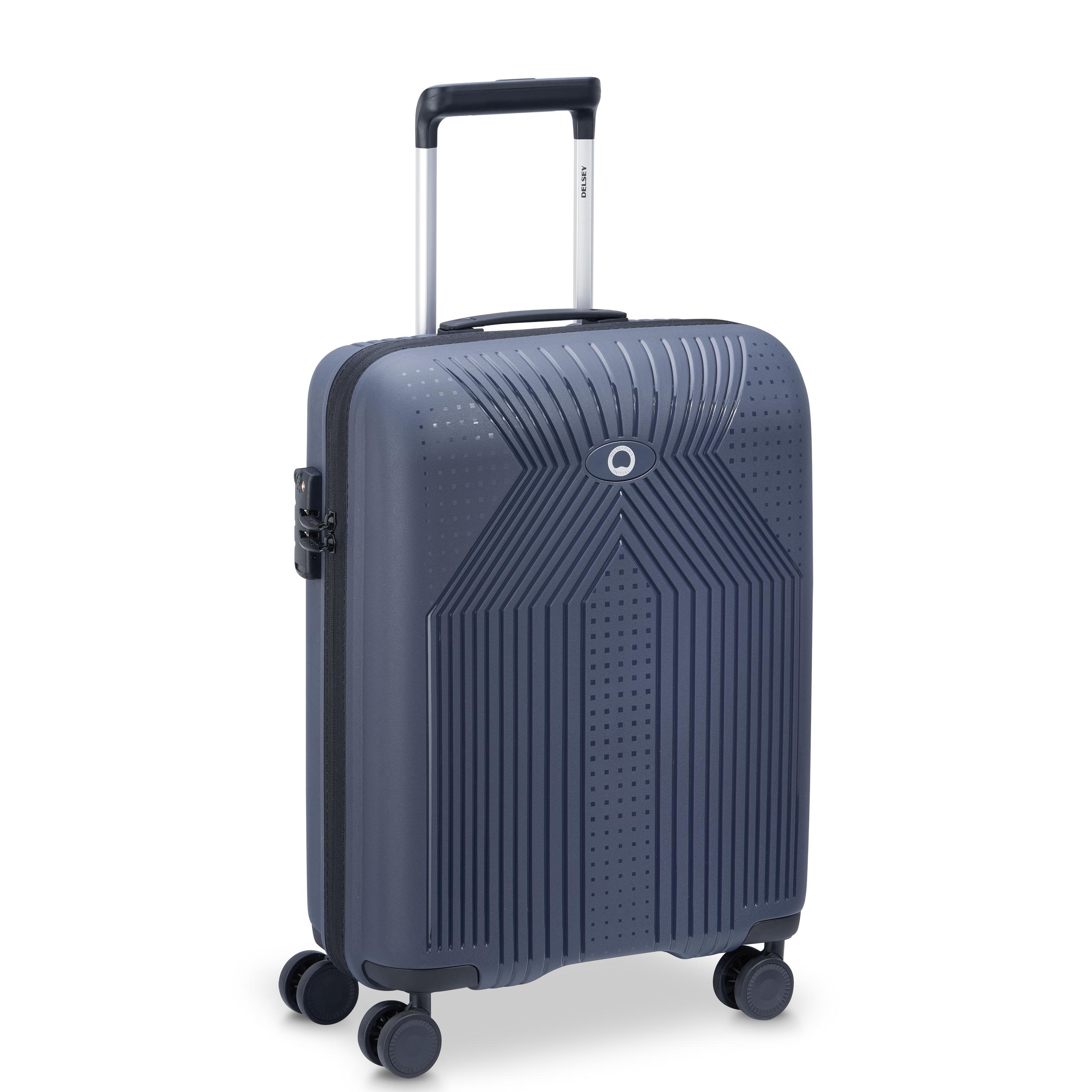 DELSEY Valise Polypropène Ordener 55cm - Bleu