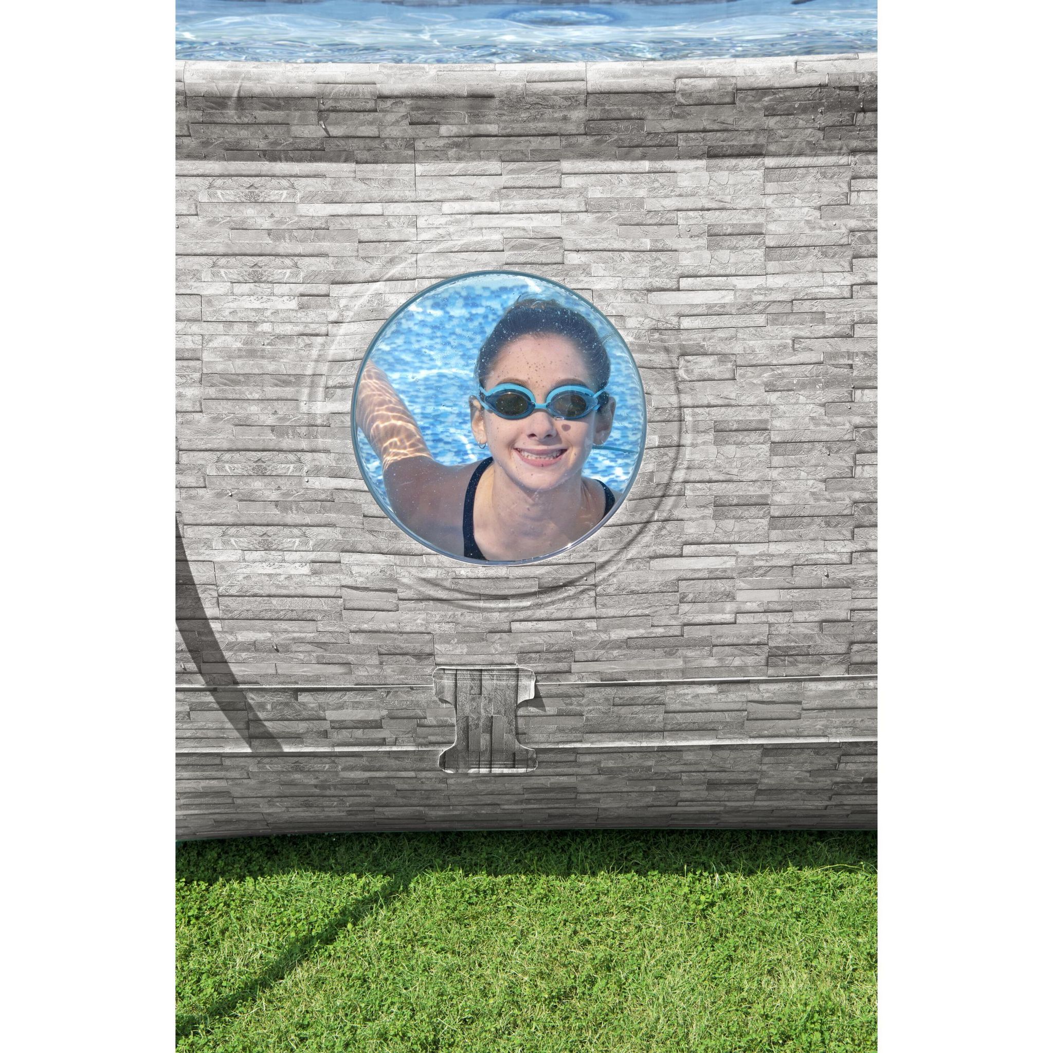 Voir la diapositive 5 : BESTWAY Piscine tubulaire ovale - 488x305x107cm