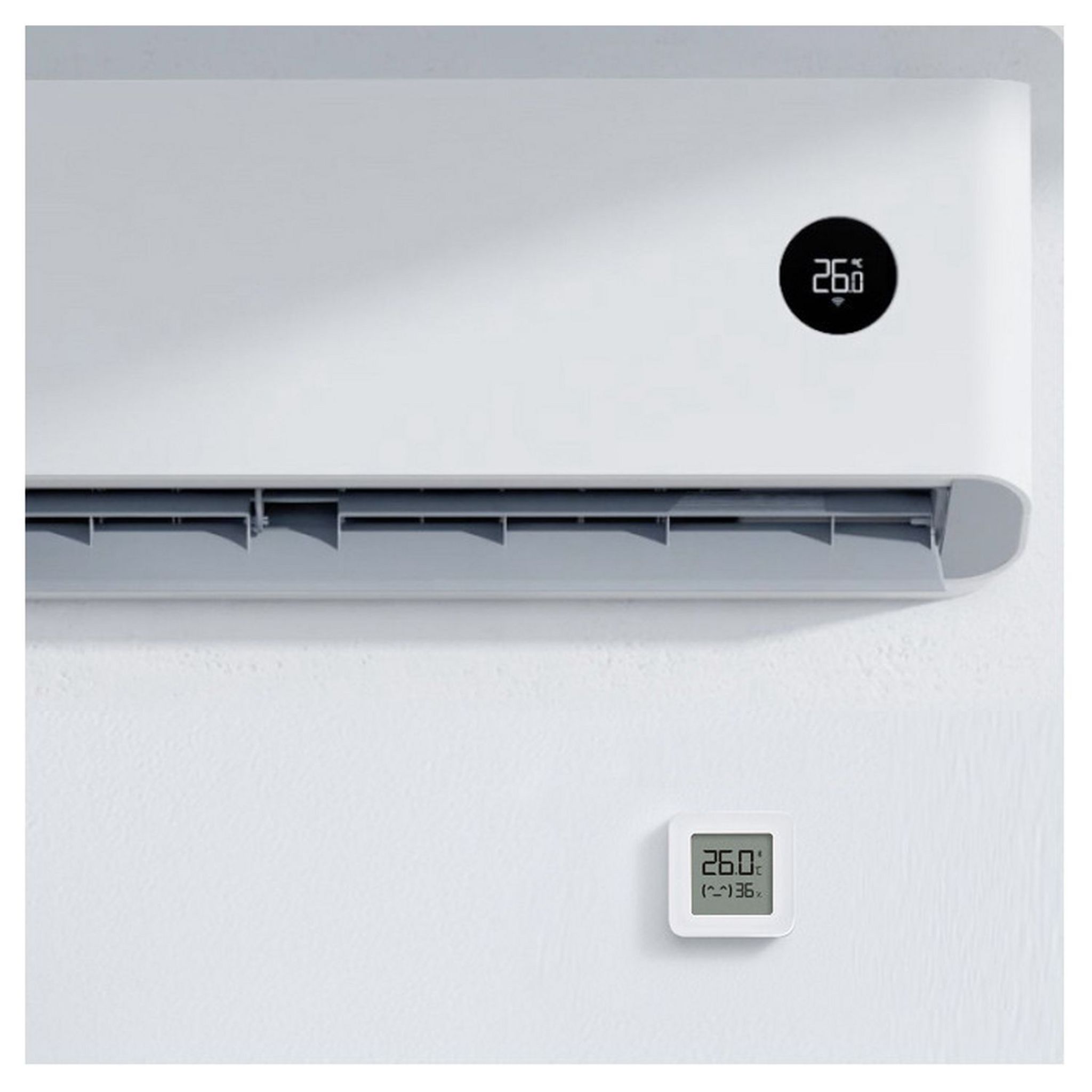 Voir la diapositive 3 : XIAOMI Mi Capteur de température et taux d'humidité - Blanc