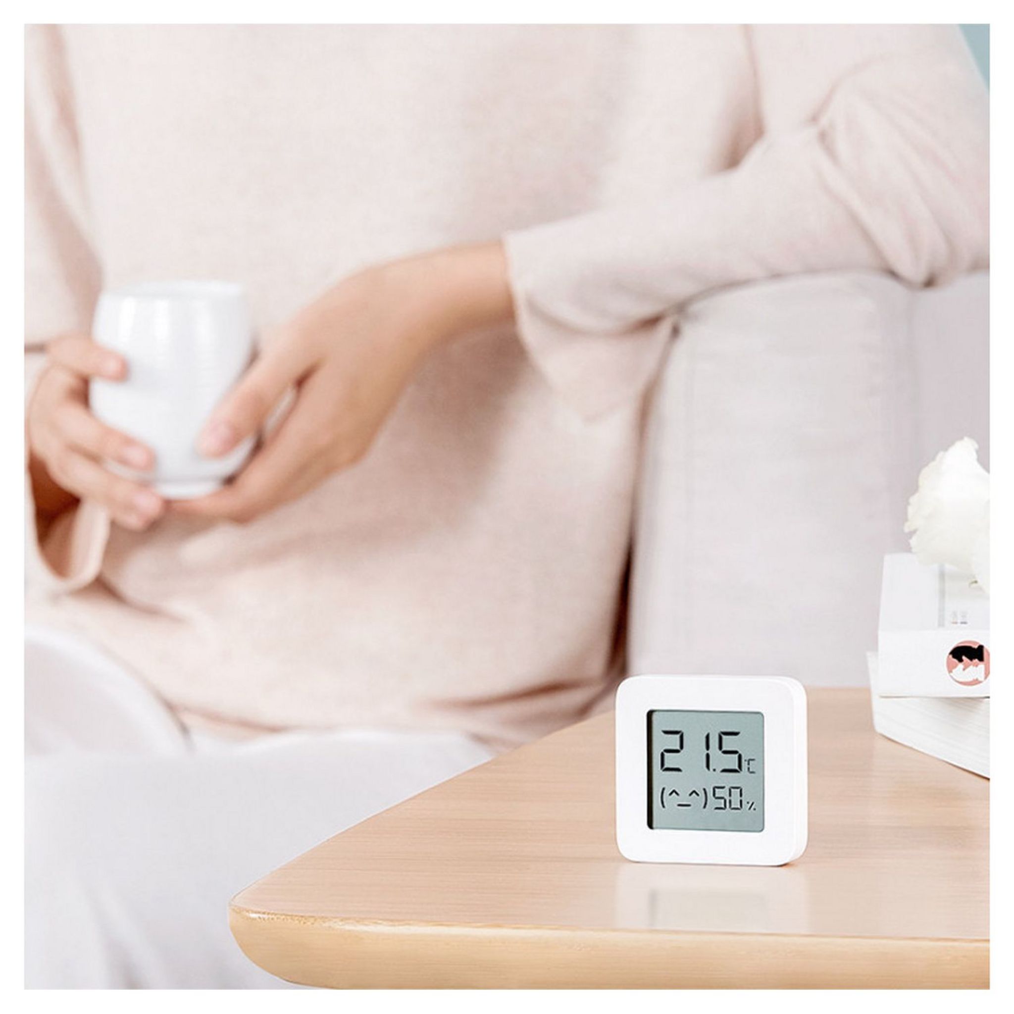 Voir la diapositive 4 : XIAOMI Mi Capteur de température et taux d'humidité - Blanc