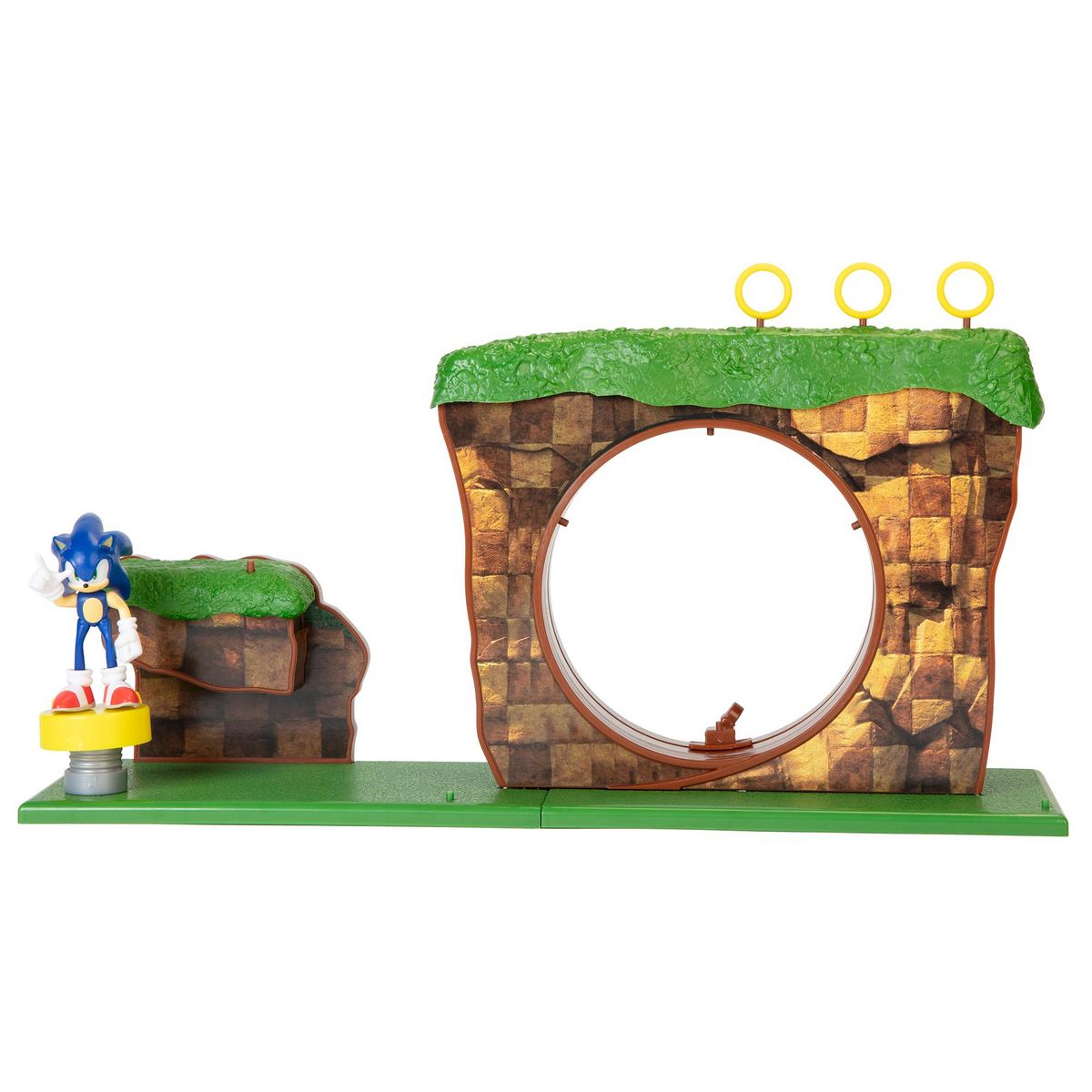 JAKKS Coffret Green Hills Zone 10 pièces Sonic The Hedgehoc
