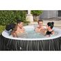 Voir la diapositive 9 : BESTWAY Spa gonflable rond 4-6 personnes 196x66cm HOLLYWOOD