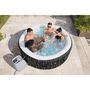 Voir la diapositive 10 : BESTWAY Spa gonflable rond 4-6 personnes 196x66cm HOLLYWOOD