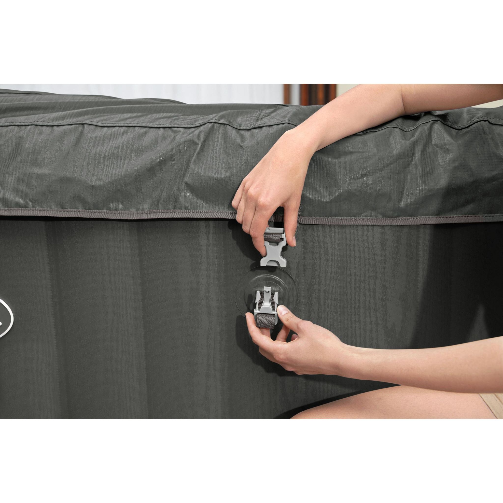 Voir la diapositive 11 : BESTWAY Spa gonflable Lay-Z-Spa Mauritius - 5/7 places